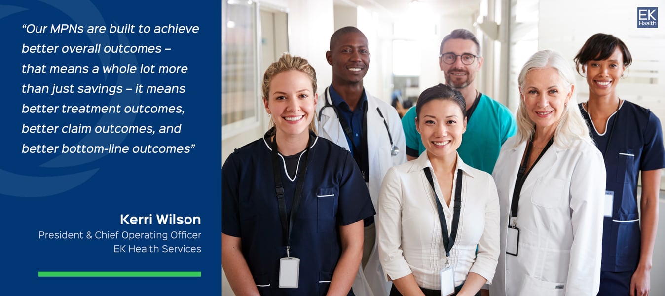 MPN Done Right article title image - Diverse team of medical providers