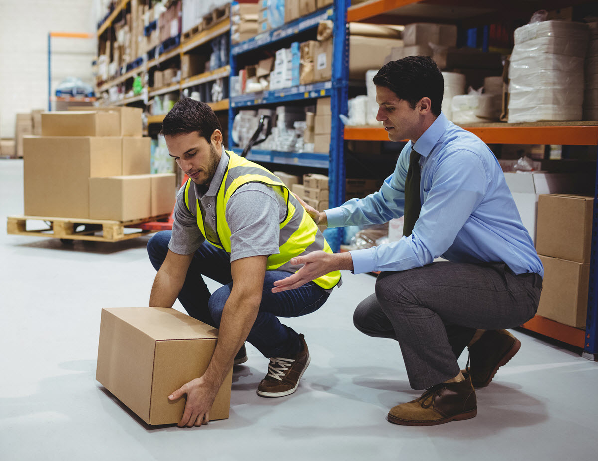Ergonomic evaluation for warehouse employee